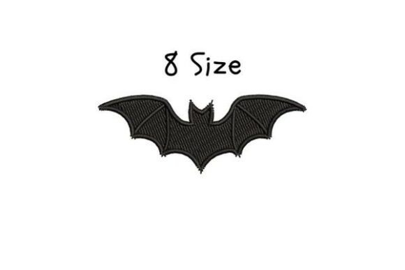Bat Embroidery Design: A Seasonal Stitching Gem for Holiday Crafts