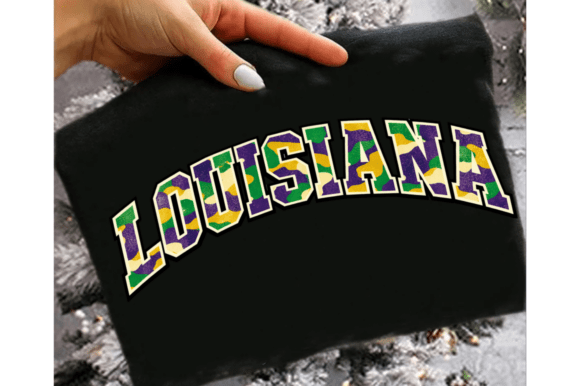 Camo Louisiana Varsity Embroidery Png Review