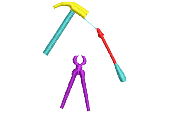 Carpenter Tools Embroidery Design Review for Boutique Sweatshirts