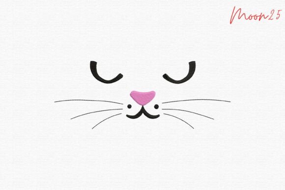 Cute Cat Face Whiskers Embroidery: A Designer’s Review for Small Business Branding