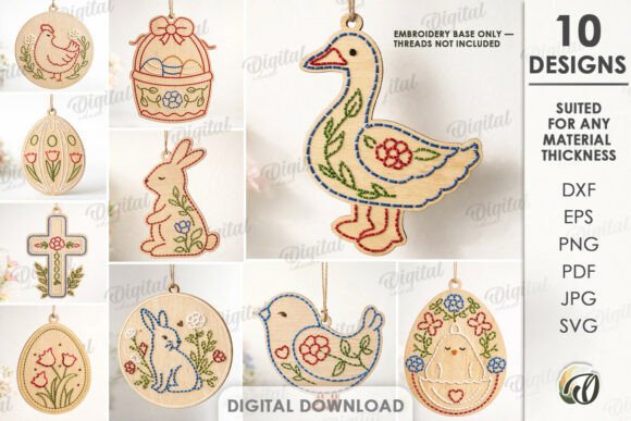 Easter Embroidery Blanks Bundle Laser: A Designer’s Seasonal Review