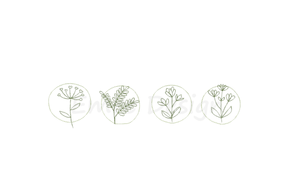 Floral Line Art Embroidery Design Review