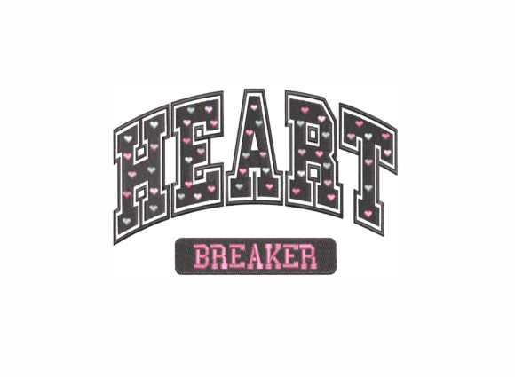 Heart Breaker Embroidery Design: A Seasonal Seller’s Dream