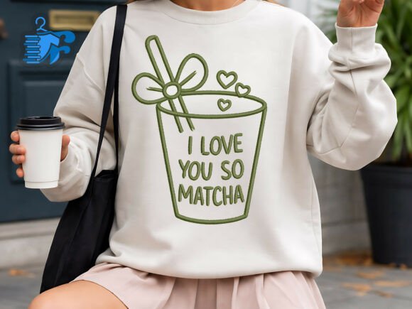 I Love You So Matcha Embroidery Design Review