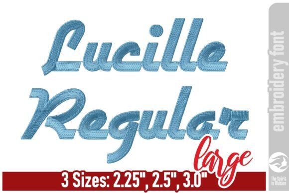Lucille Regular Embroidery Font – Large: A Designer’s Review for Personalized Gifts