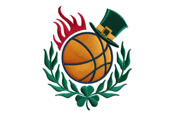 Lucky Shamrock Basketball Embroidery Review