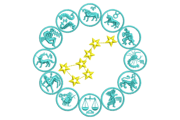 Zodiac Wheel Embroidery Design Review